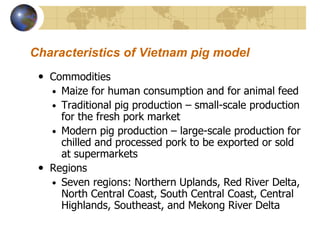 Future scenarios for pig sector development in Vietnam: Results from an updated policy simulation model 