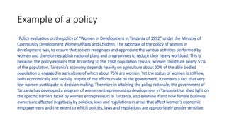 Policy Rationale Policy_Evaluation on economy perspectives.pptx