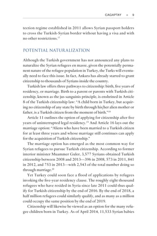 12	 n	 THE IMPACT OF SYRIA’S REFUGEES 	
the-spillover-from-syria; David Schenker, “Jordan Bracing for More
Spillover from ...