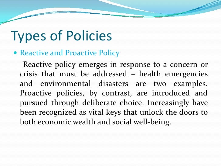 Examples Of Social Policy >> Policy Formulation And Processes Examples Of Social Policy >> Policy Formulation And Processes