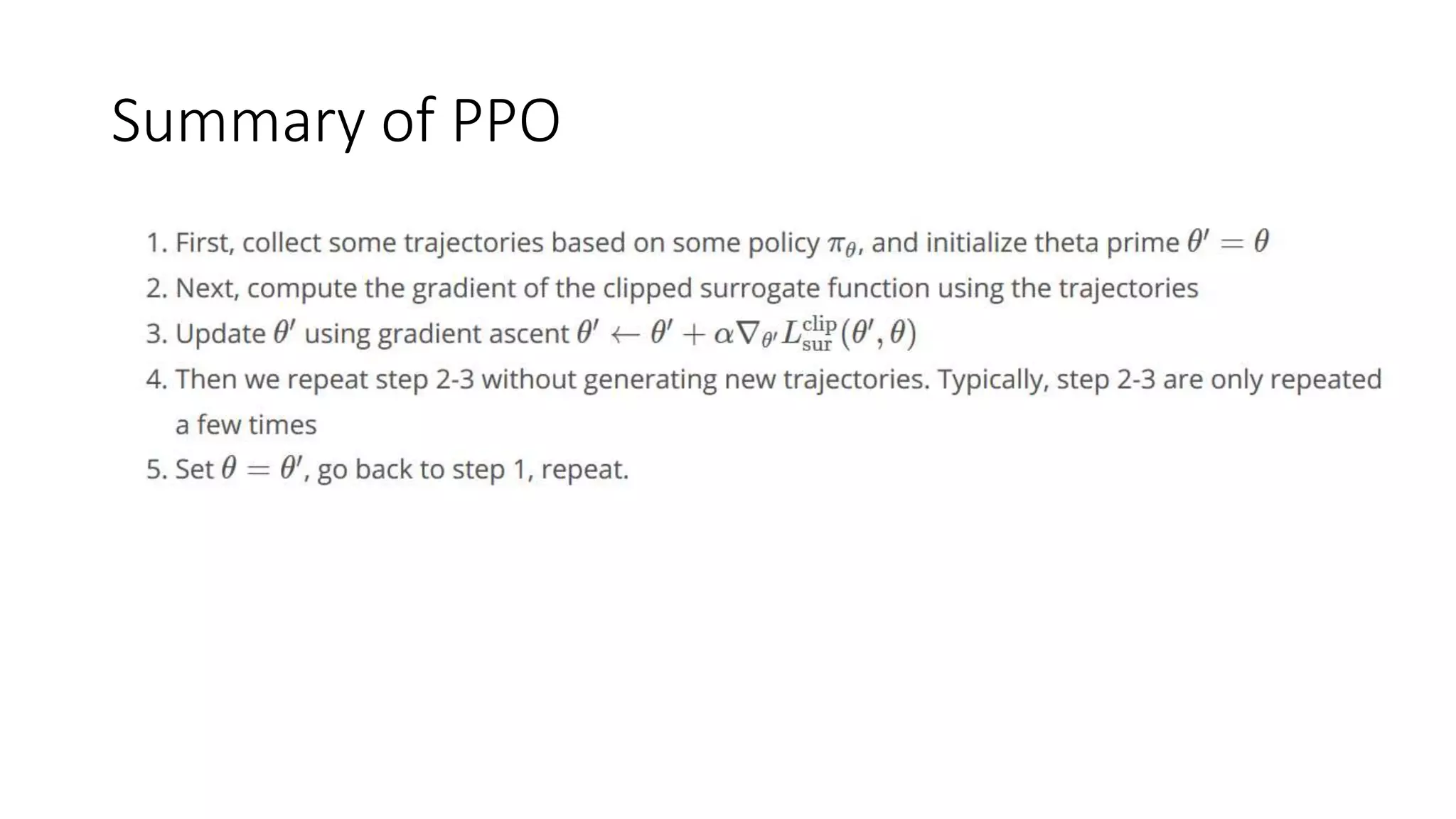 Proximal Policy Optimization | PPTX | Artificial Intelligence ...