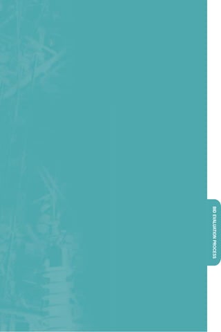 BID EVALUATION PROCESS 
 