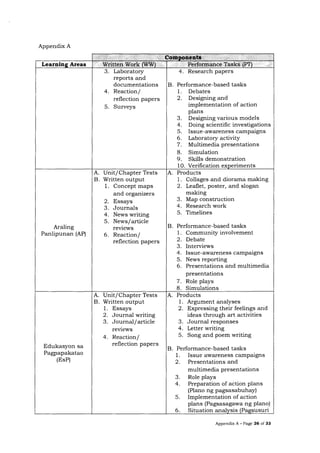 Policy Guidelines on Classroom Assessment for the K to 12 Basic ...