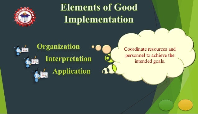Policy Implementation Process