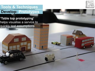 Example Table Prototype Project Easy Methodbank and toolkit for design in Government | PDF