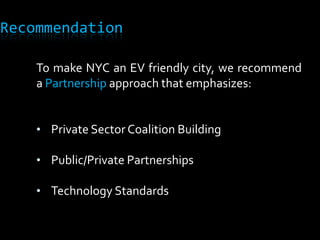 	Provide Equitable Access to EV Charging 	Infrastructure