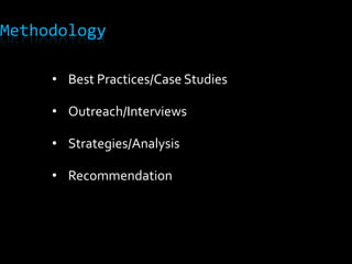 	Public/Private Partnerships