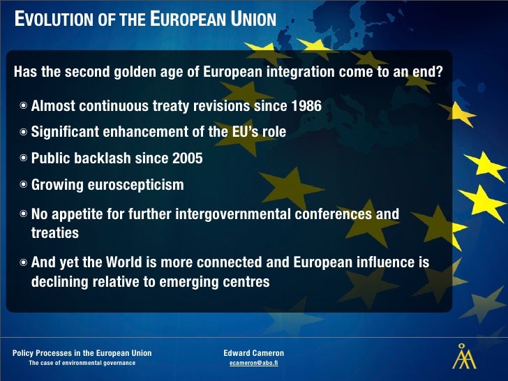 environmental policy of the european union essay The european union (eu) is considered by some to have the most extensive environmental laws of any international organisation its environmental policy is significantly intertwined with other international and national environmental policies the environmental legislation of the european union also has significant effects on those of its member. environmental policy of the european union essay The european union (eu) is considered by some to have the most extensive environmental laws of any international organisation its environmental policy is significantly intertwined with other international and national environmental policies the environmental legislation of the european union also has significant effects on those of its member.