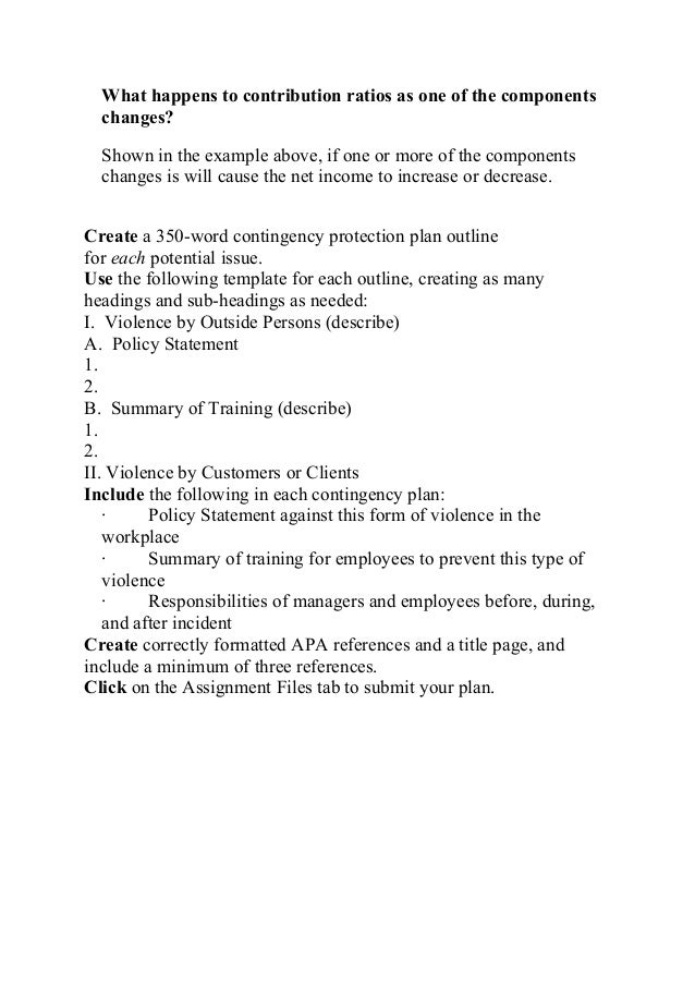 Policy Statement Against This Form Of Violence In The Workplace
