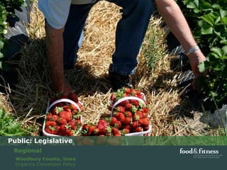 Public: Legislative Regional Woodbury County, Iowa   Organics Conversion Policy 