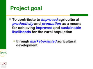 Contributing to evidence-based policy making: IPMS approach