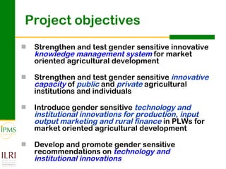 Contributing to evidence-based policy making: IPMS approach