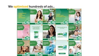 We optimised hundreds of ads…
 