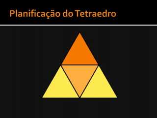 Planificação do Tetraedro