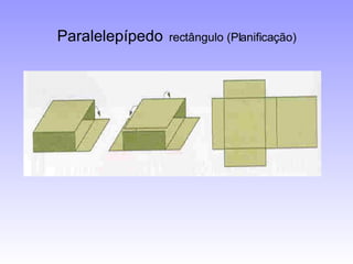Paralelepípedo   rectângulo (Planificação) 