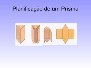 Planificação de um Prisma 