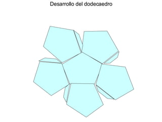 Desarrollo del dodecaedro 