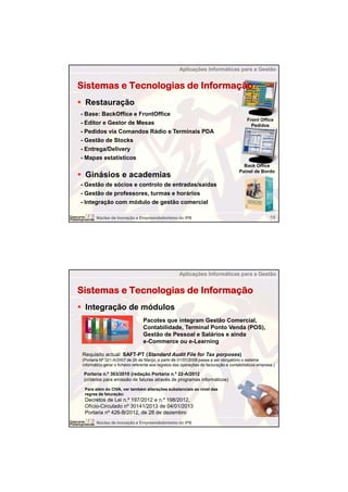 Aplicações Informáticas para a Gestão de Empresas (11º Poliempreende 2013/2013)