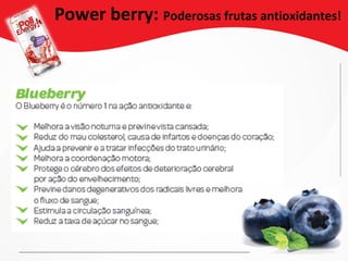 Power berry: Poderosas frutas antioxidantes!
 