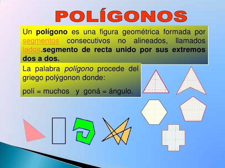 Poligonos y su clasificación