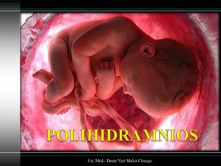 Est. Med.: Dante Yuri Malca Chunga
 