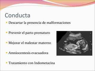Polihidramnios y oligohidramnios