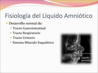 Polihidramnios y oligohidramnios