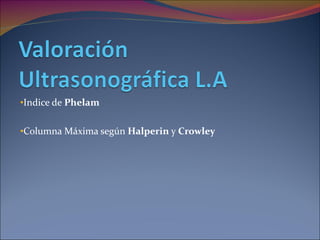 Polihidramnios y oligohidramnios