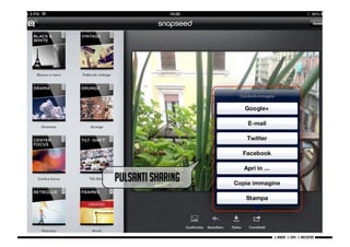 Pulsanti sharing
g. Babbini - s. Forte - c. Maccaferri
 