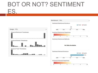 BOT OR NOT? SENTIMENT
ES.
 