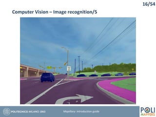 16/54
Computer Vision – Image recognition/5
Mapillary: Introduction guide
 