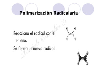 Polimerización Radicalaria
 