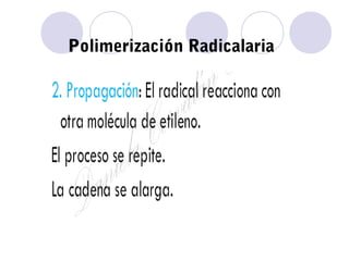 Polimerización Radicalaria
 