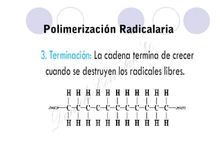 Polimerización Radicalaria
 