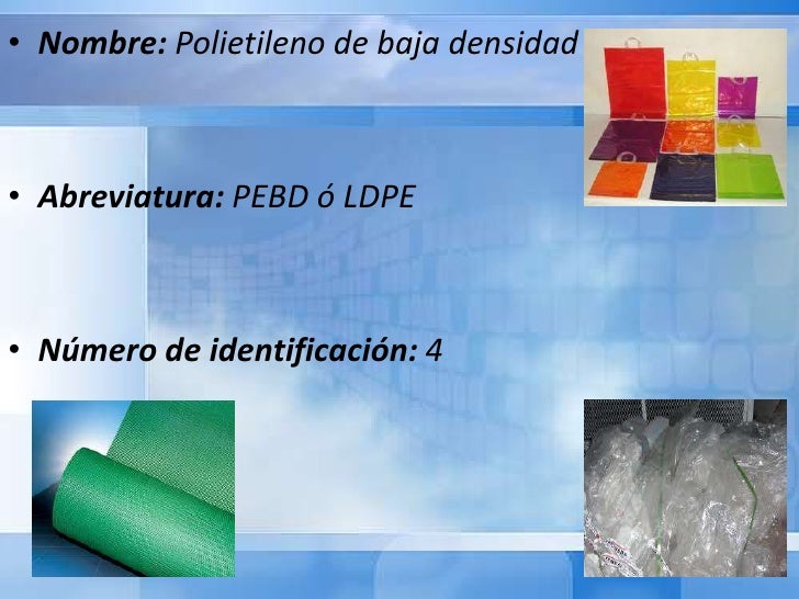 Como Se Obtiene El Polietileno De Baja Densidad es.slideshare.net