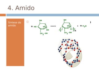 4. Amido

Sintese do      Coloca uma imagem do amido
amido
 