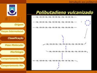 Polibutadieno vulcanizado Classificação 