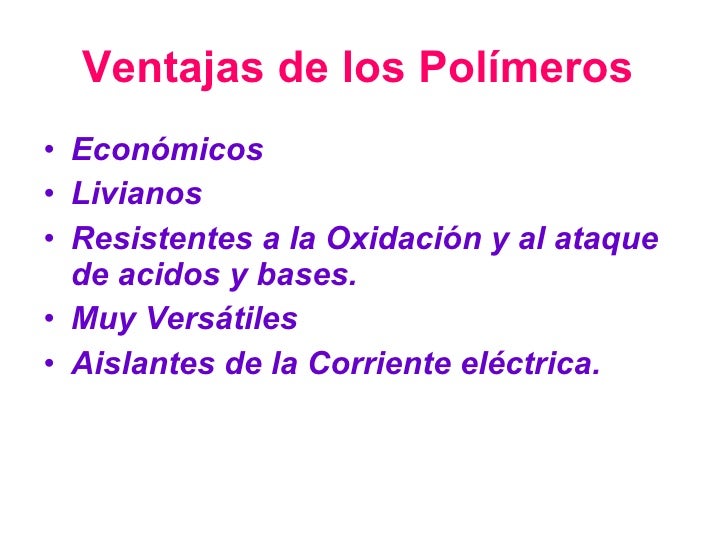 Polimeros sintetico s 4° medio