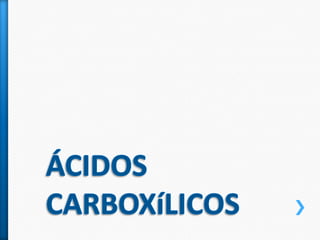 ALDEÍDOSSão compostos que contêm o grupo carbonilo – COligado a um carbono primário.Regras da nomenclaturaCadeia principal -> cadeia mais longa que contém o grupo carboniloO nome do composto acaba sempre em –al	EX: propano+al= propanalO átomo de carbono do grupo carbonilo é sempre considerado o primeiro da cadeia carbonada.Se existirem 2 grupos COH na cadeia, antes do sufixo –al, coloca-se o prefixo di-.	EX: propanodialVÍDEO: http://www.youtube.com/watch?v=PIthsIcso38&feature=related