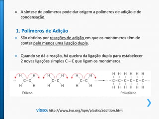 HOMOPOLÍMERO E COPOLÍMERO