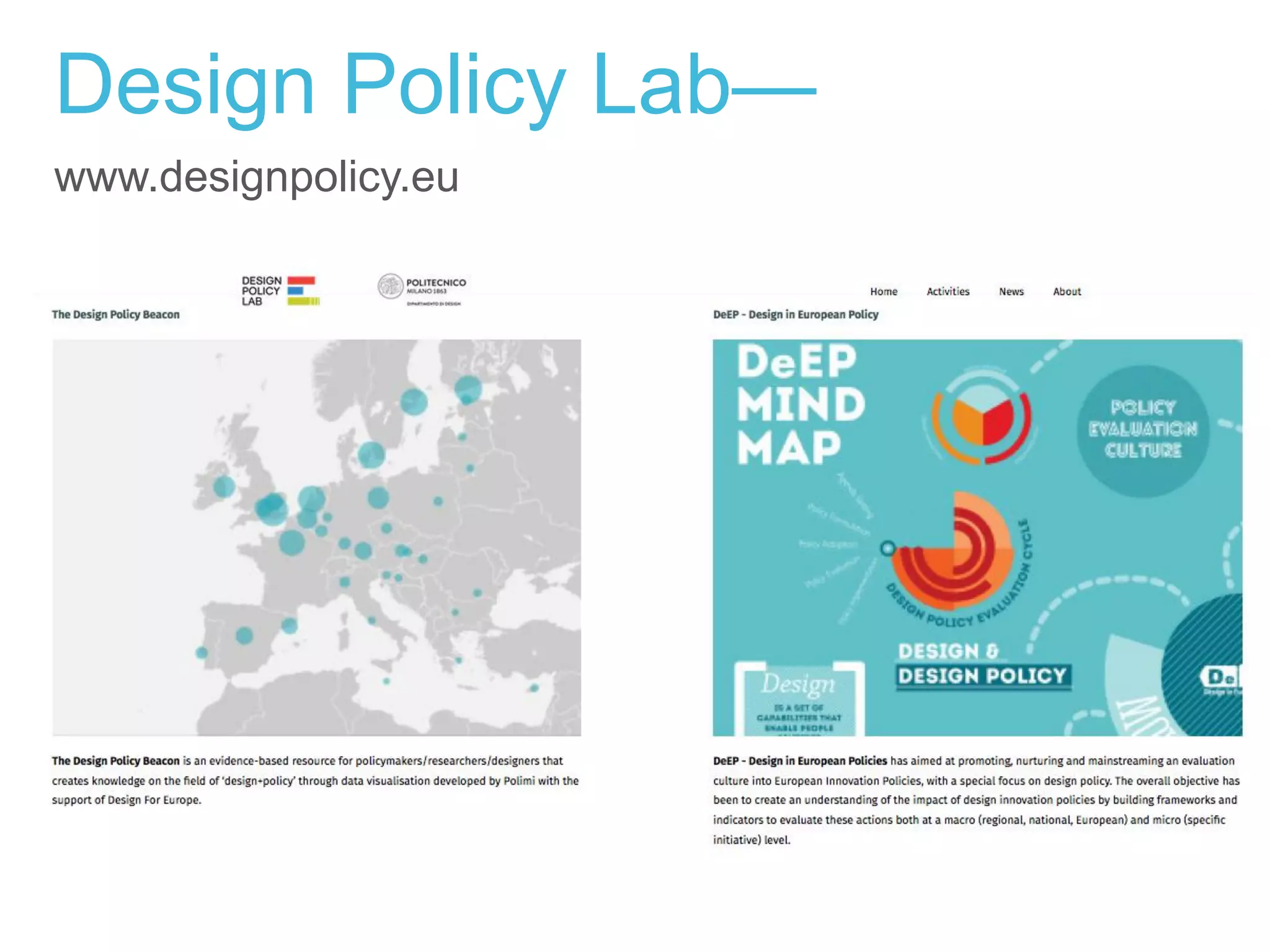 Design Policy Lab—
www.designpolicy.eu
 