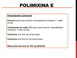 Promixzin Polimixina E ULA | PDF