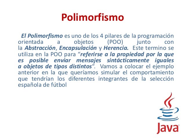 Herencia yPolimorfismo