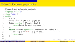 Polymorphism (Ad-hoc and Universal) | PPT