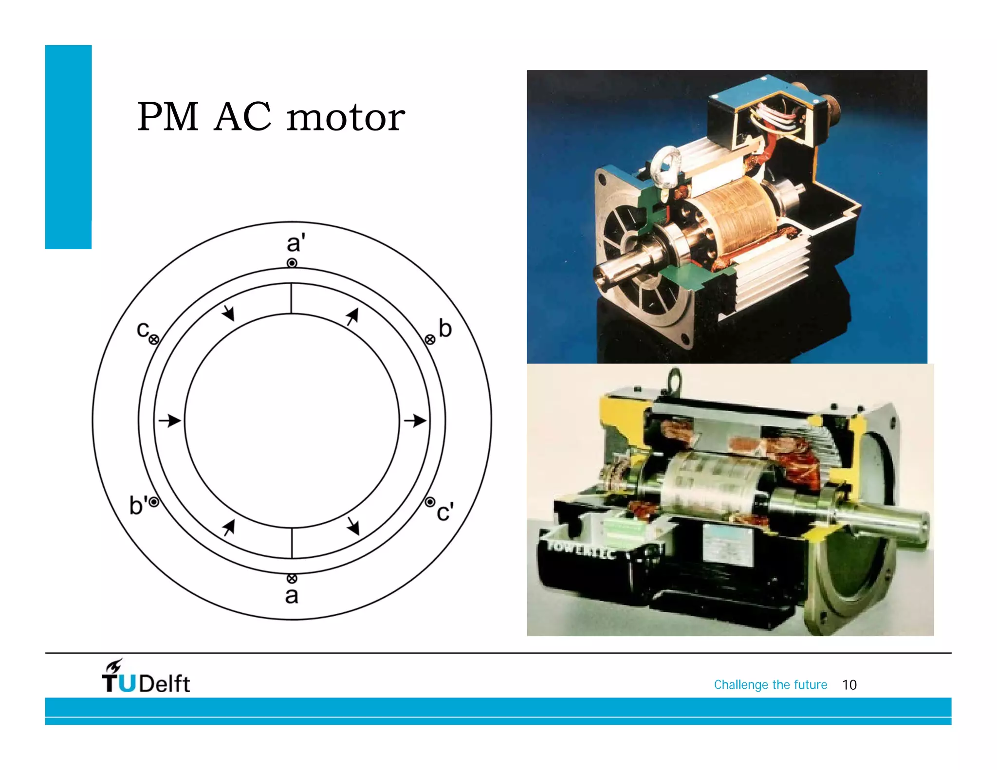 PM AC motor




              Challenge the future   10
 
