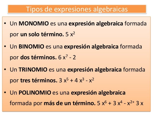 Polinomios i conceptos básicos