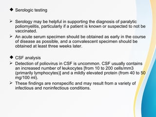Polio Test Polio | PPT
