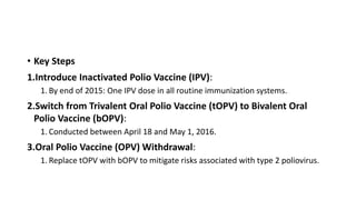 Poliomyelitis: Epidemiology and Management, Health Program Related to ...