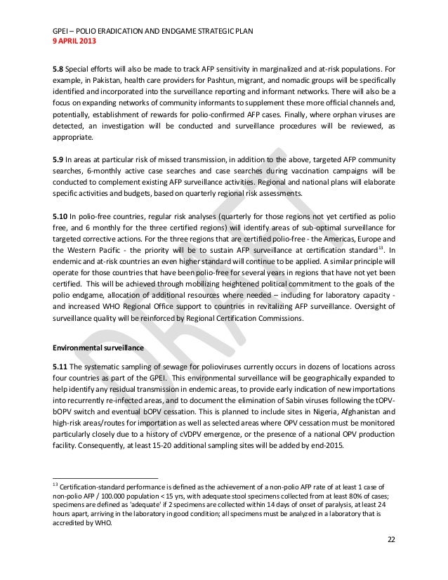 How To Write A Good Thesis Statement For An Essay Buy Essays Papers also Science Fiction Essays Polio Eradication Endgame Stratplan Thesis Of An Essay
