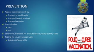 Poliomyelitis | PPTX